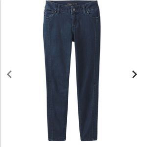 Prana Carlotta cropped skinny mid-rise jean dark wash